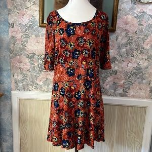 LulaRoe Stretch Dress size: 3XL